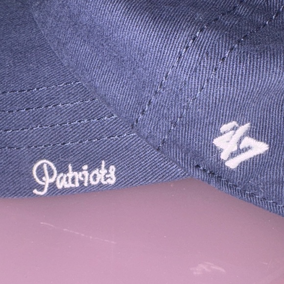 New England Patriots Navy Baseball Cap - Picture 3 of 6